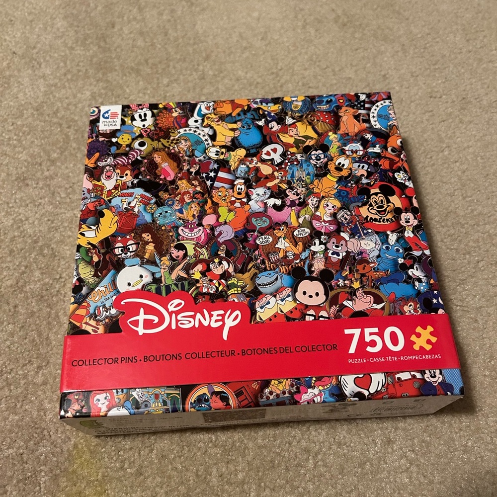Disney pin puzzle